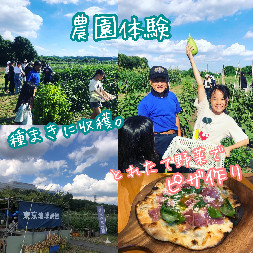 ★農園体験&ピザ作りキャンプ★
